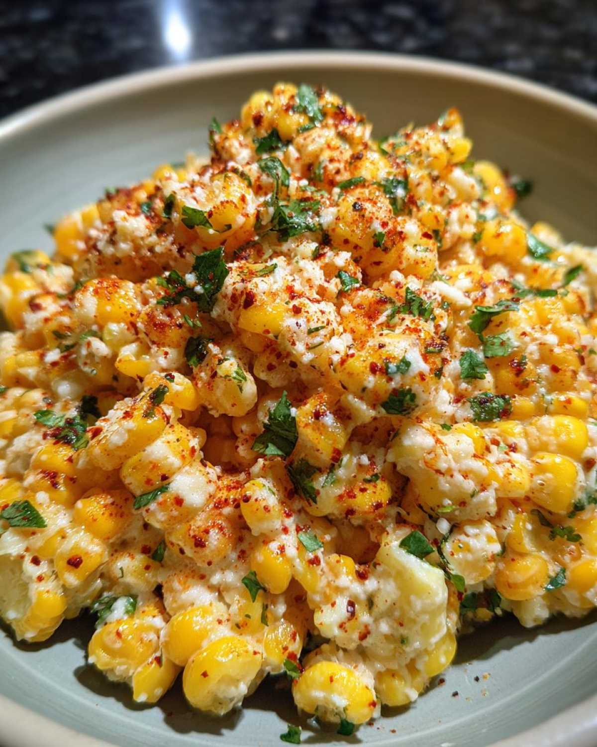 Instant Pot Mexican street corn - detail 2
