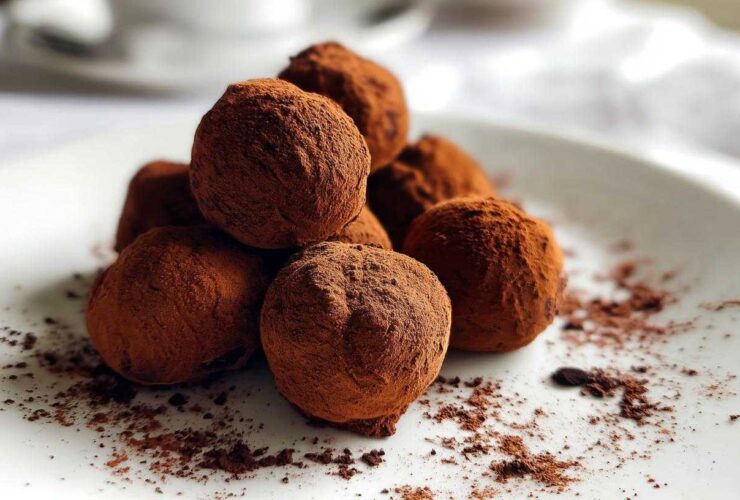 Irish Cream Chocolate Truffles