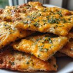 Jalapeño-Cheddar Pita Chips