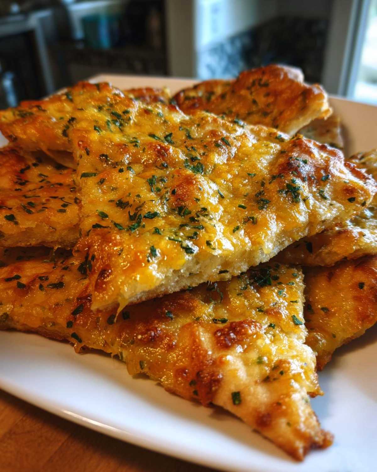 Jalapeño-Cheddar Pita Chips - detail 2