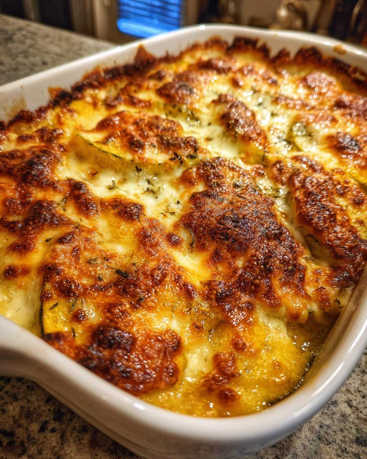 Keto squash casserole - detail 3