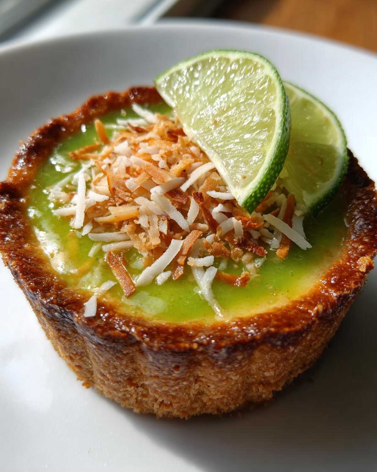 Key Lime Coconut Tarts - detail 2