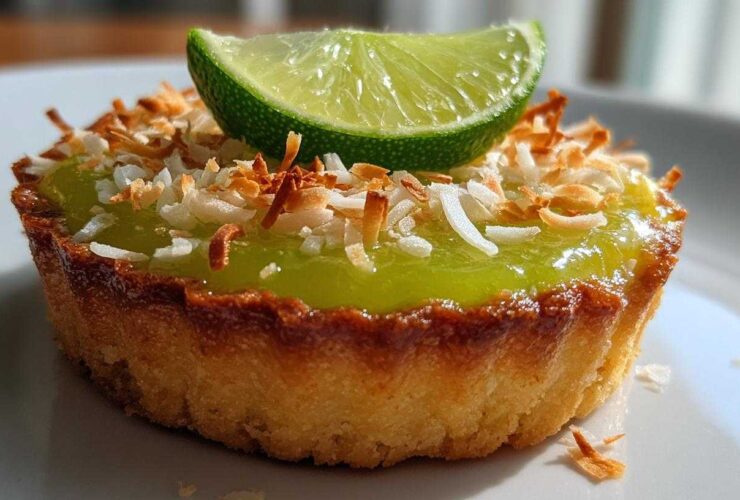 Key Lime Coconut Tarts