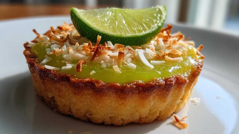 Key Lime Coconut Tarts