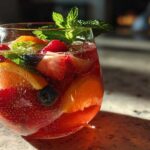 Kombucha Sangria with Citrus Berries