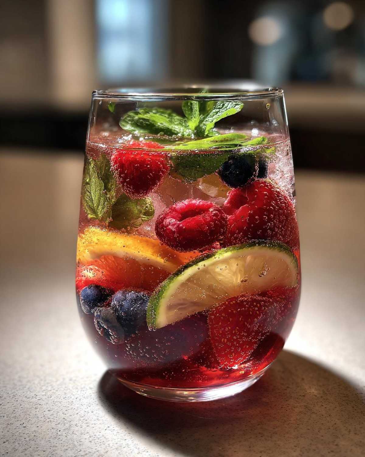 Kombucha Sangria with Citrus Berries - detail 3