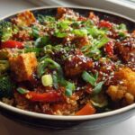 Korean BBQ Cauliflower Rice Bowls