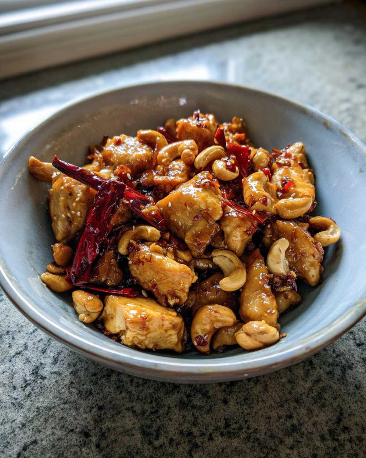 Kung Pao Chicken with Cashews - detail 4