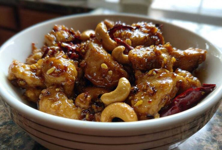 Kung Pao Chicken with Cashews