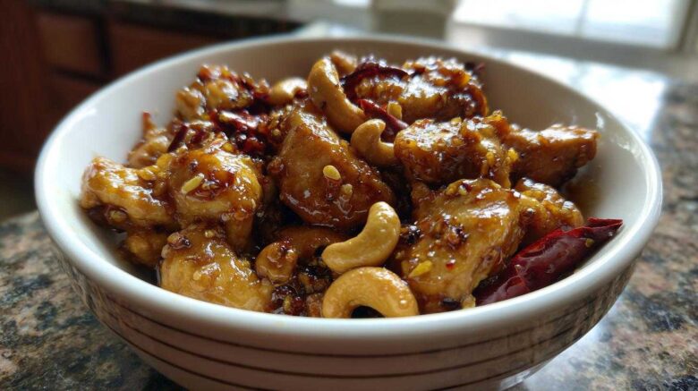Kung Pao Chicken with Cashews