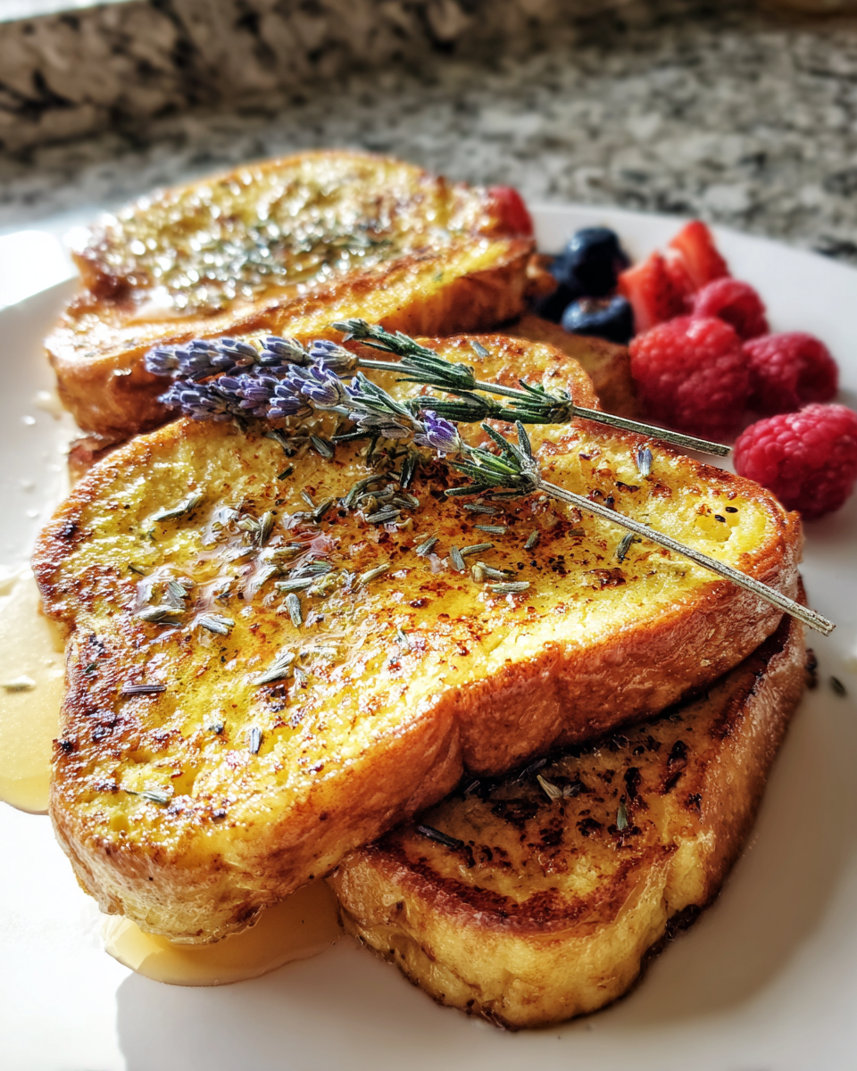 Lavender Honey French Toast - detail 1