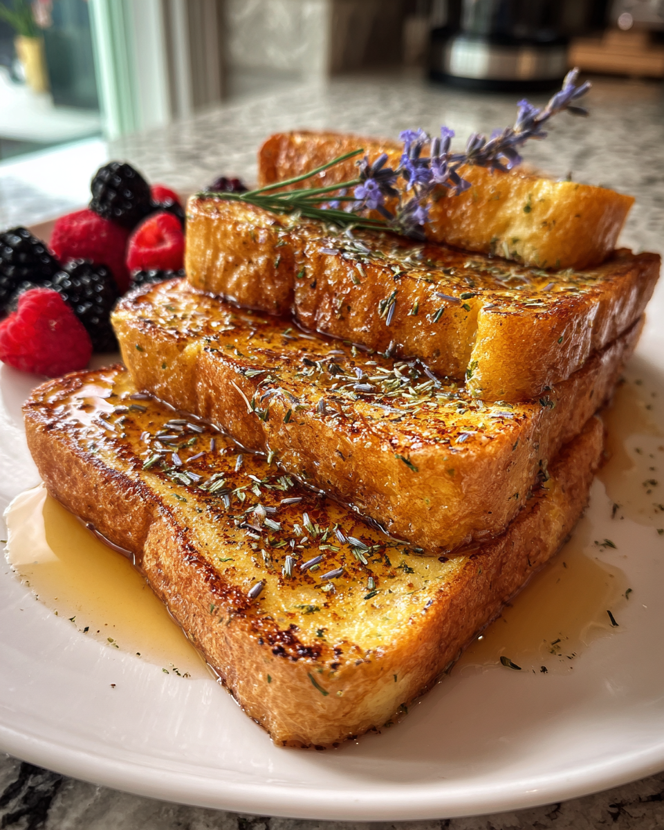 Lavender Honey French Toast - detail 2