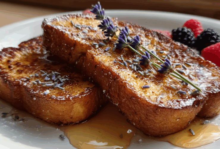 Lavender Honey French Toast