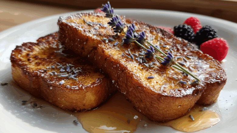 Lavender Honey French Toast