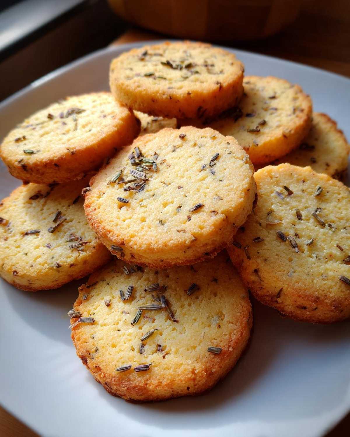 Lavender Honey Shortbread Cookies - detail 3