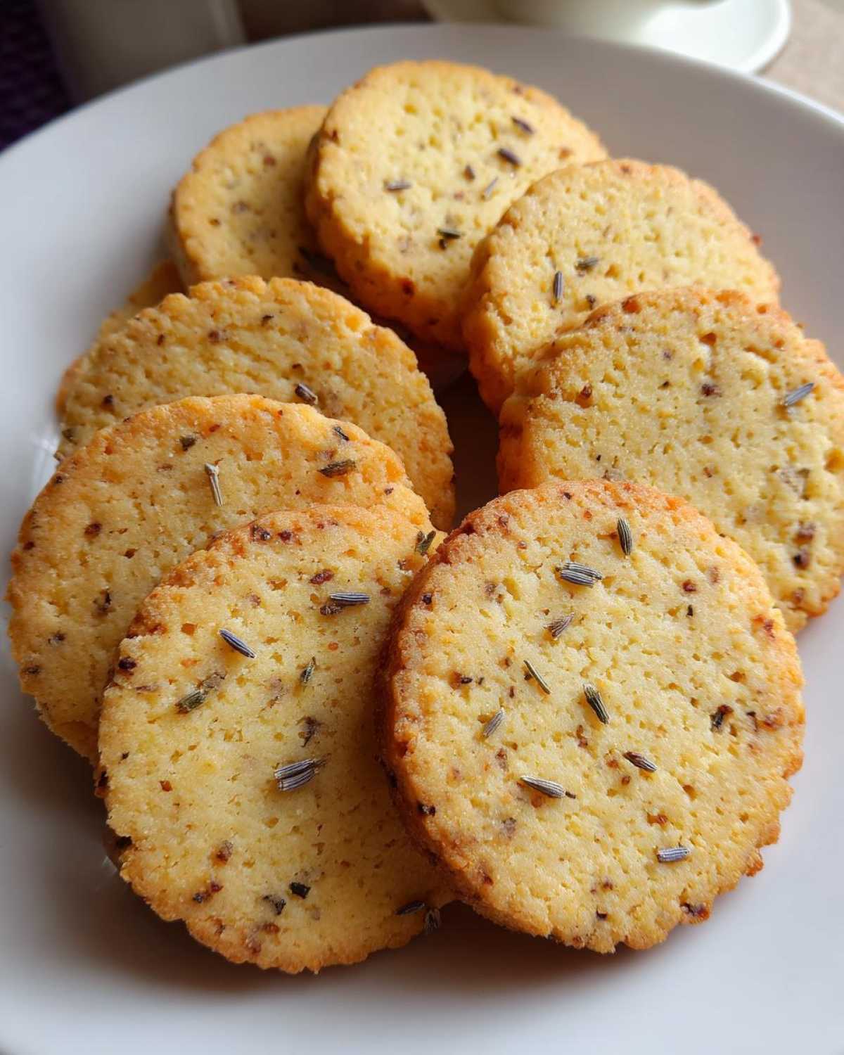 Lavender Honey Shortbread Cookies - detail 4