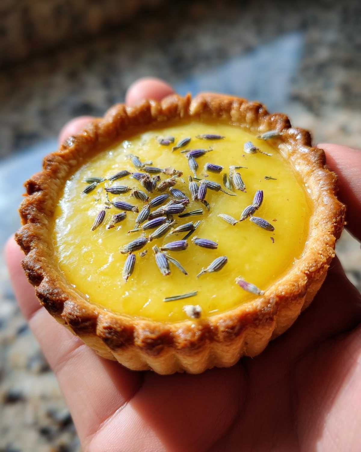 Lavender Lemon Tartlets - detail 2
