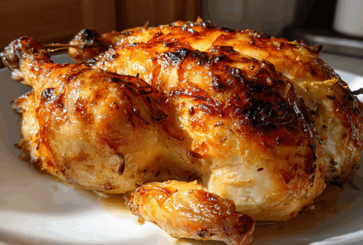 Lemon Dijon Roast Chicken
