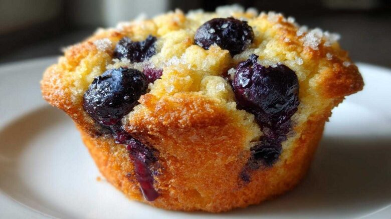 Lemon blueberry muffins
