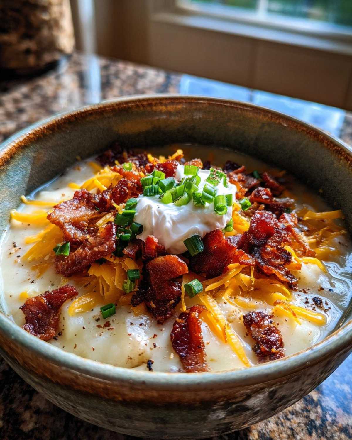 Loaded Baked Potato Soup - detail 2