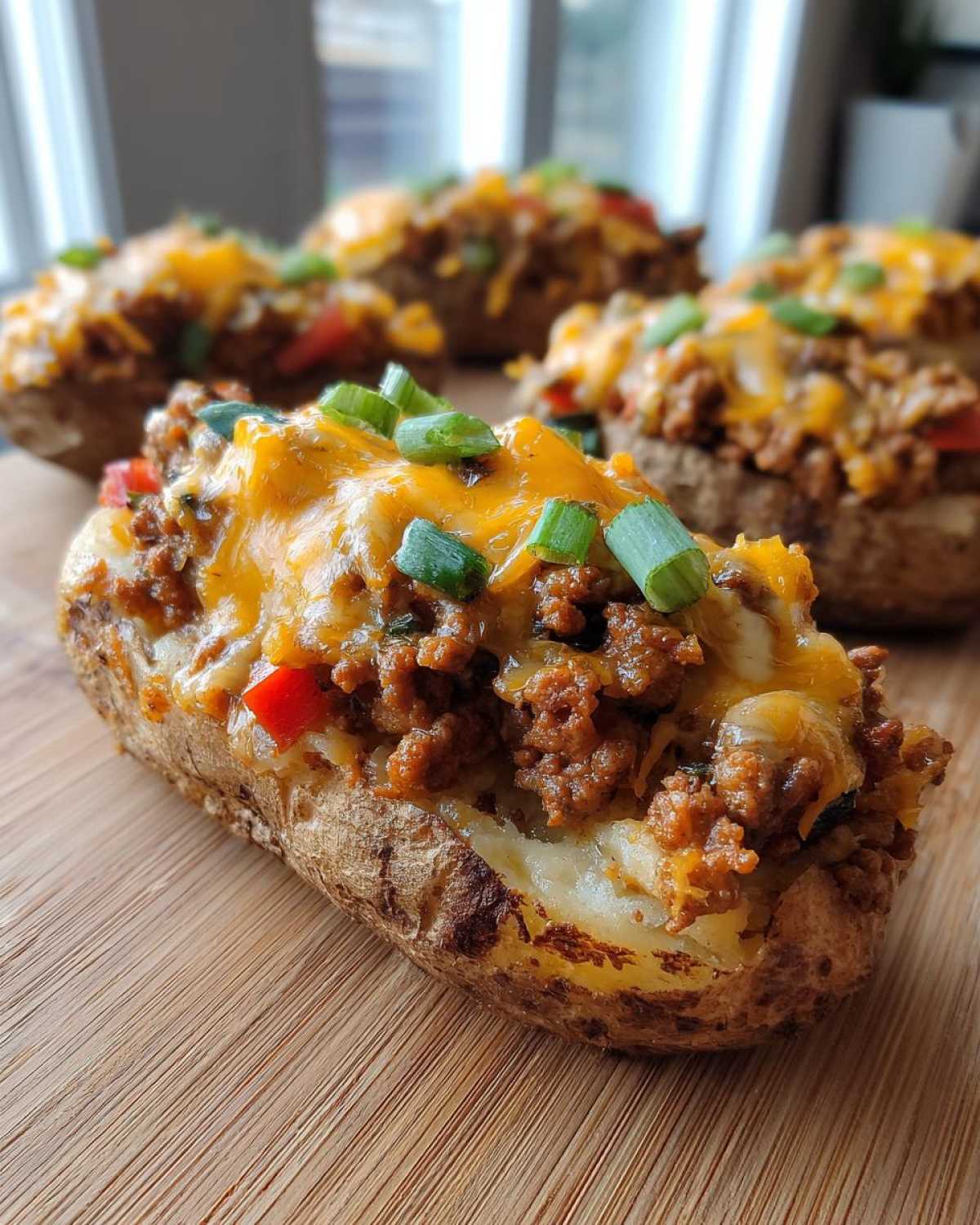 Loaded Taco-Stuffed Potatoes - detail 4