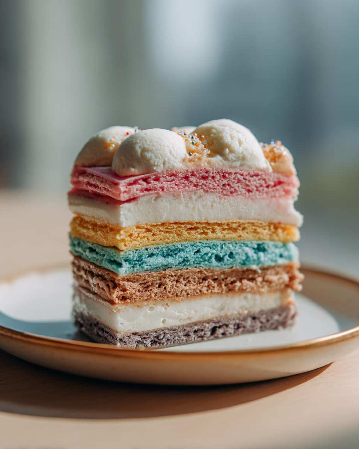 Macaron Ice Cream Sandwiches - detail 1
