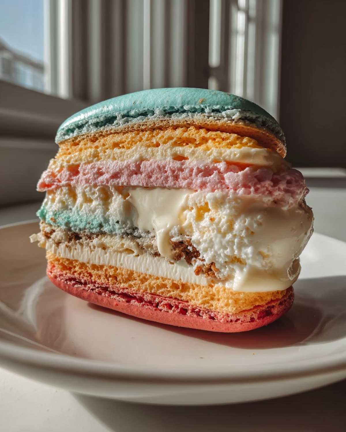 Macaron Ice Cream Sandwiches - detail 3