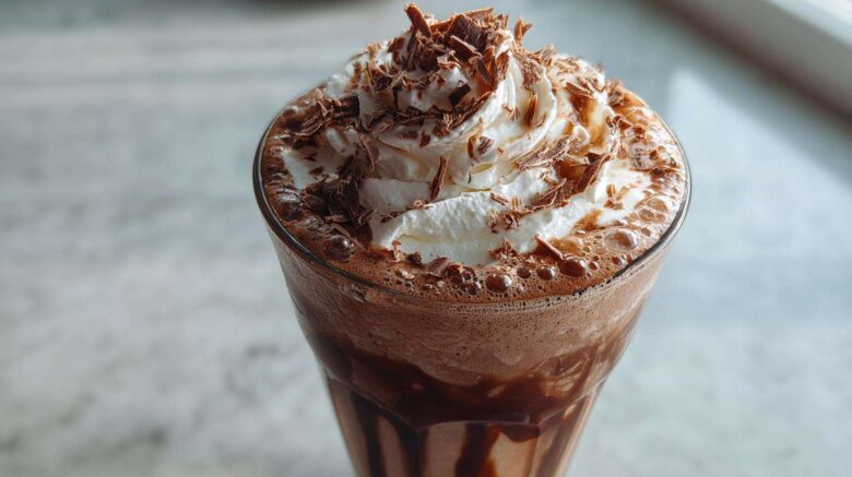 Malted Chocolate Whisky Milkshakes