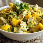 Mango Avocado Chicken Salad