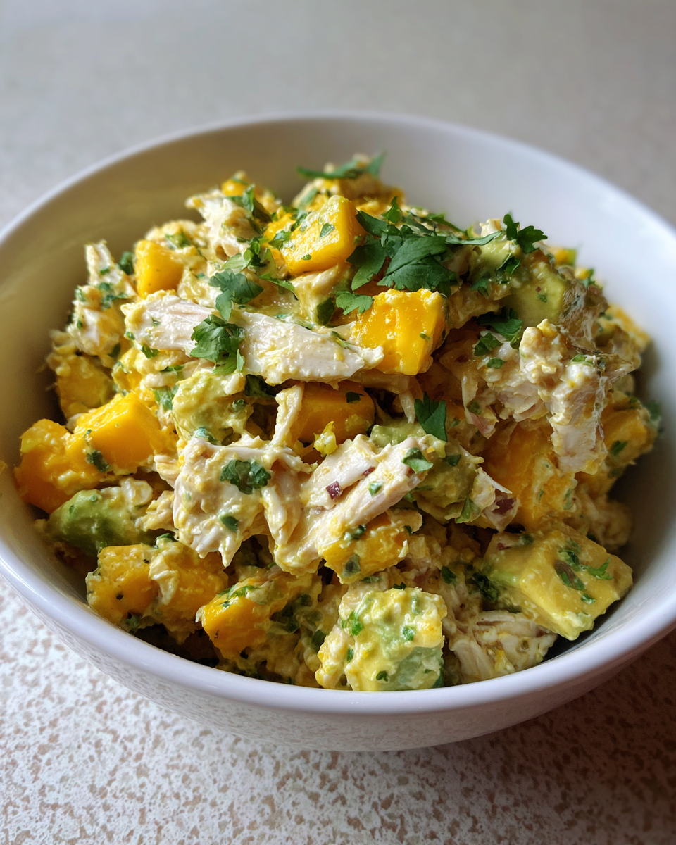 Mango Avocado Chicken Salad - detail 1