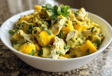 Mango Avocado Chicken Salad