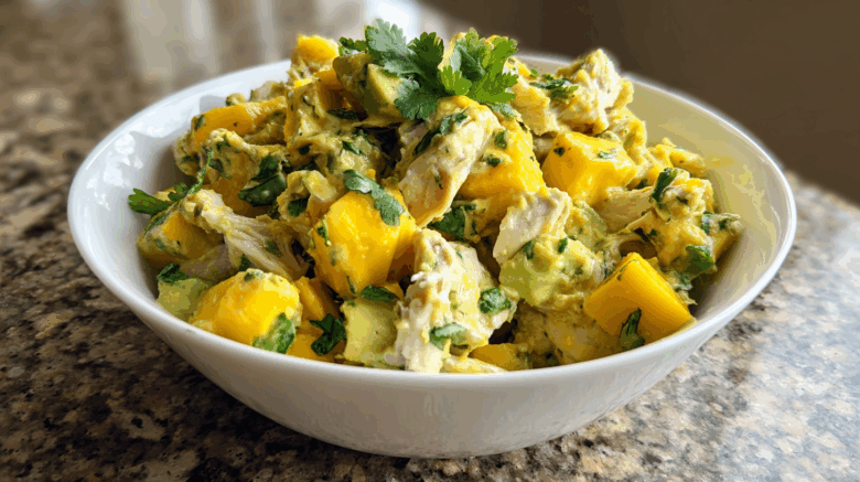 Mango Avocado Chicken Salad