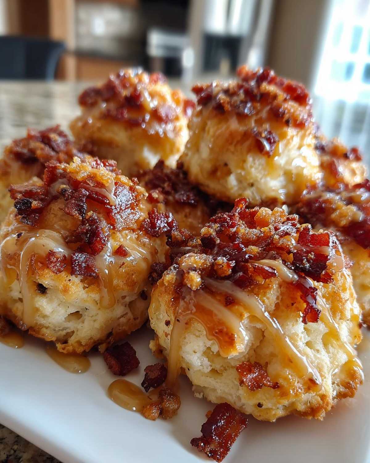 Maple Bacon Biscuit Bites - detail 1