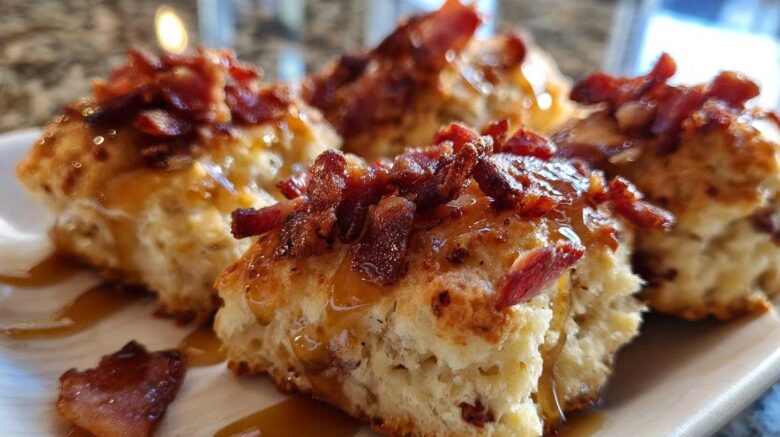 Maple Bacon Biscuit Bites