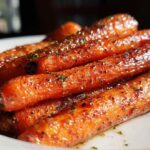 Maple Dijon Glazed Carrots