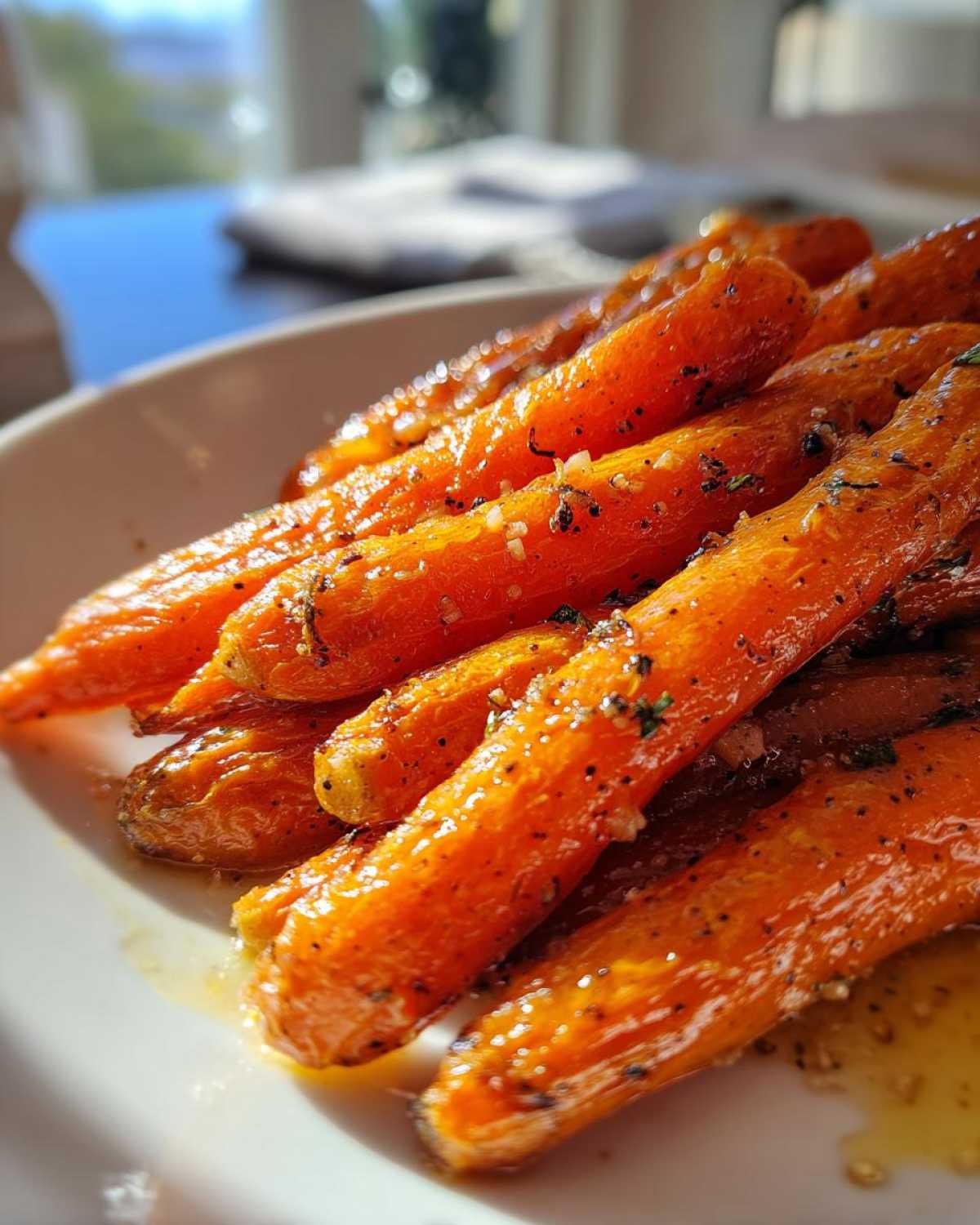 Maple Dijon Glazed Carrots - detail 3