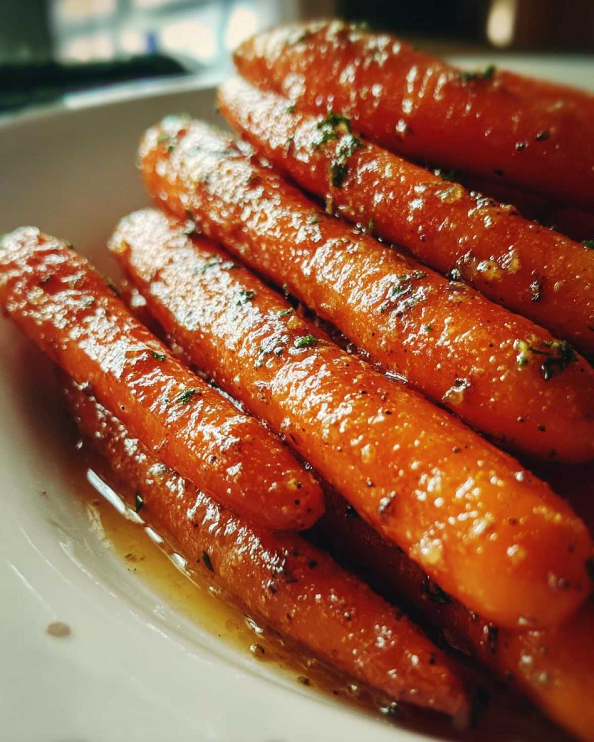 Maple Dijon Glazed Carrots - detail 4