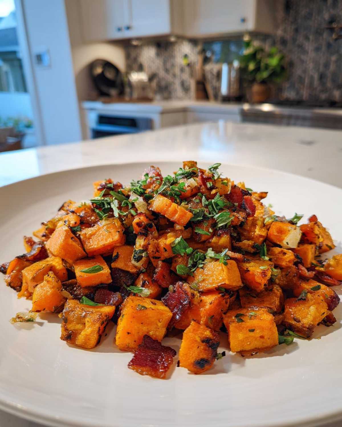 Maple Sweet Potato Breakfast Hash - detail 2