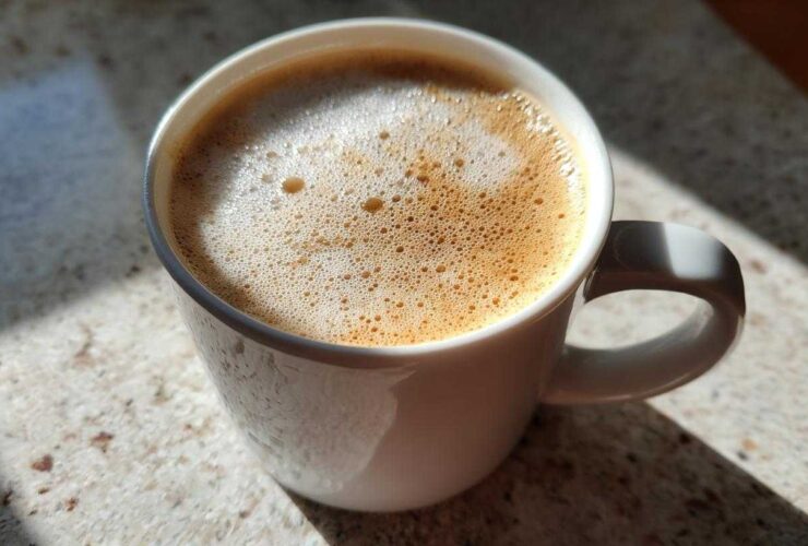 Maple Vanilla Almond Milk Latte
