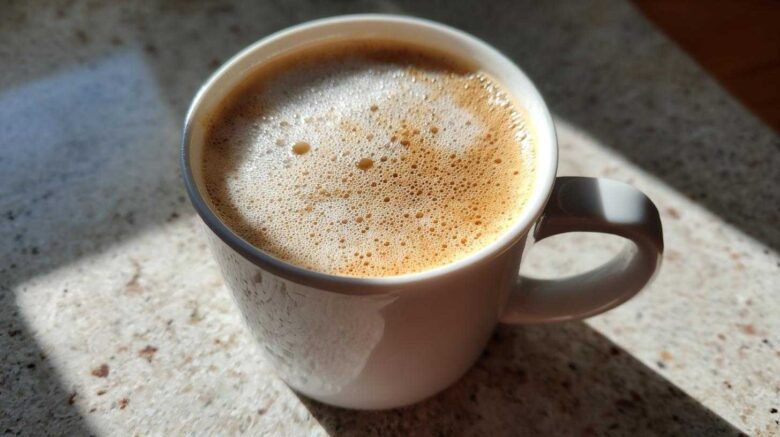 Maple Vanilla Almond Milk Latte