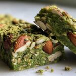 Matcha Almond Oat Bars