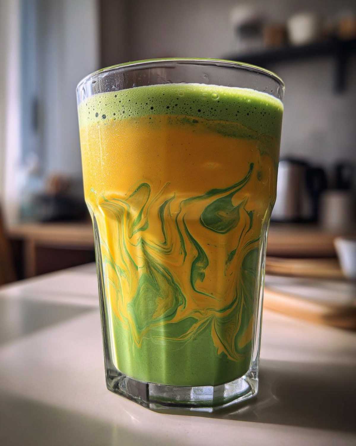 Matcha Mango Smoothie - detail 2
