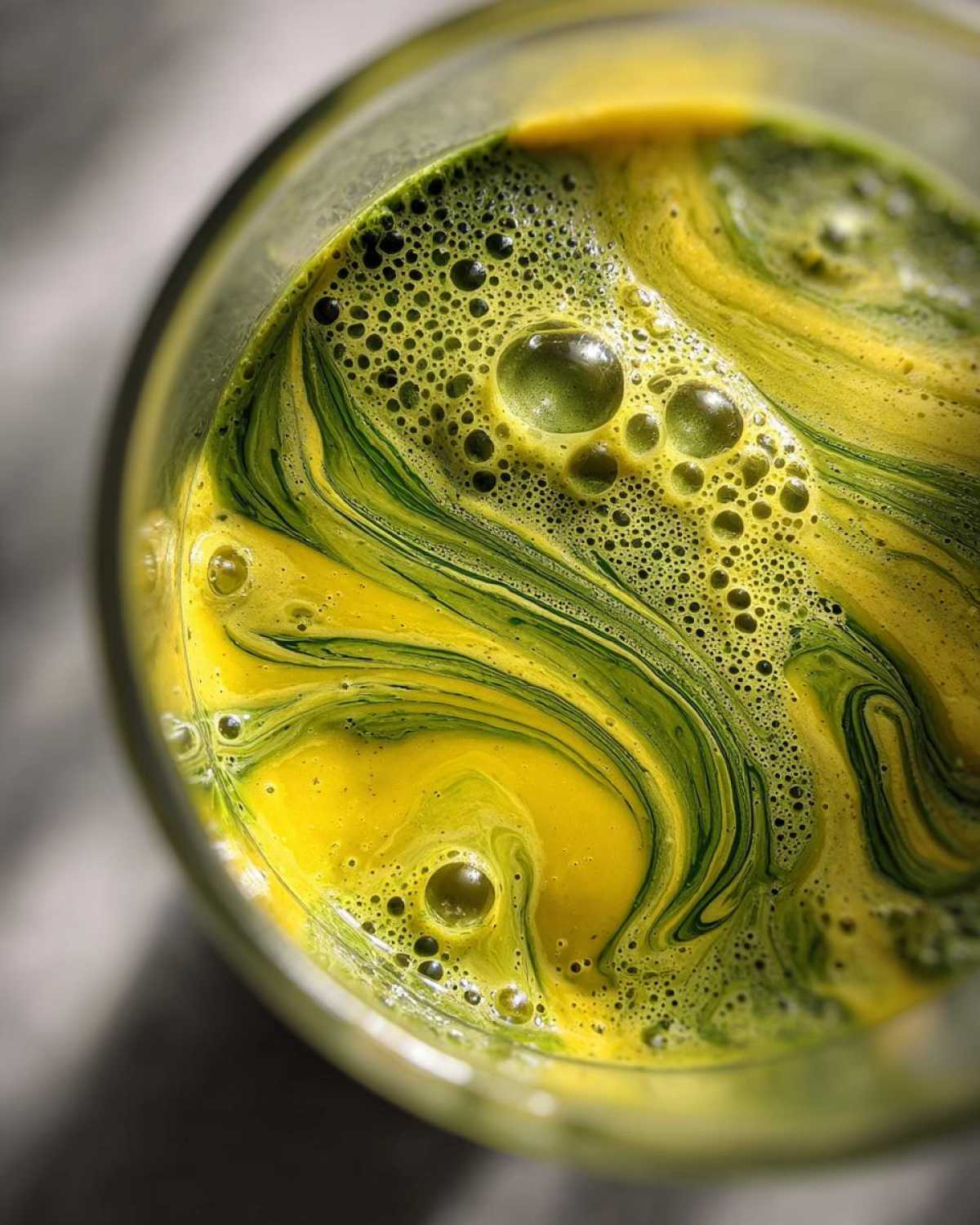 Matcha Mango Smoothie - detail 4