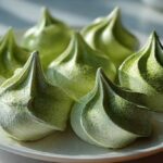 Matcha Meringue Kisses