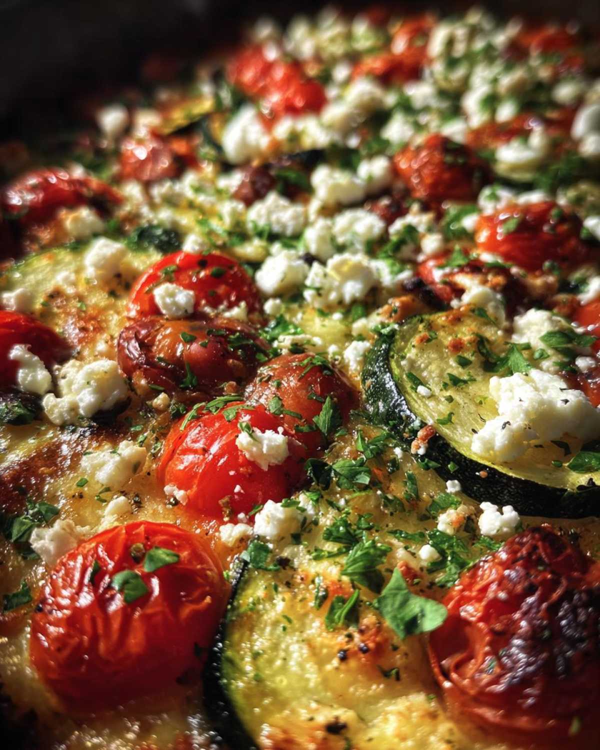 Mediterranean squash casserole - detail 4