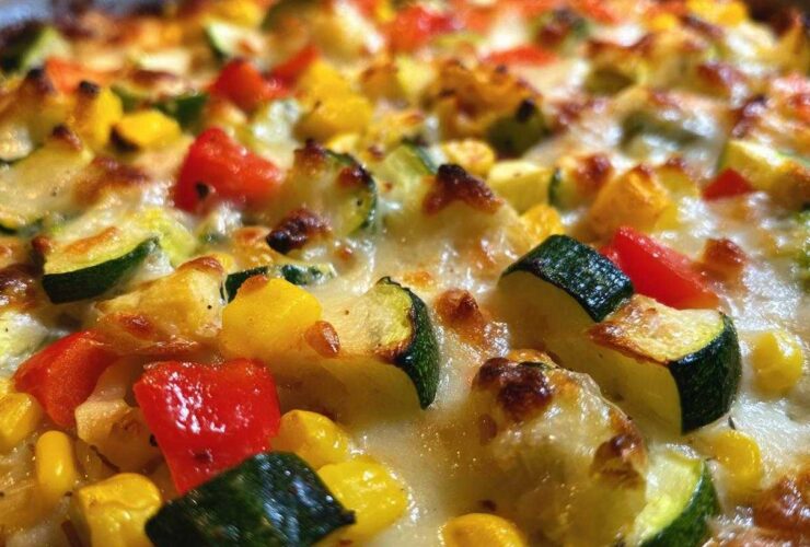 Mexican squash casserole