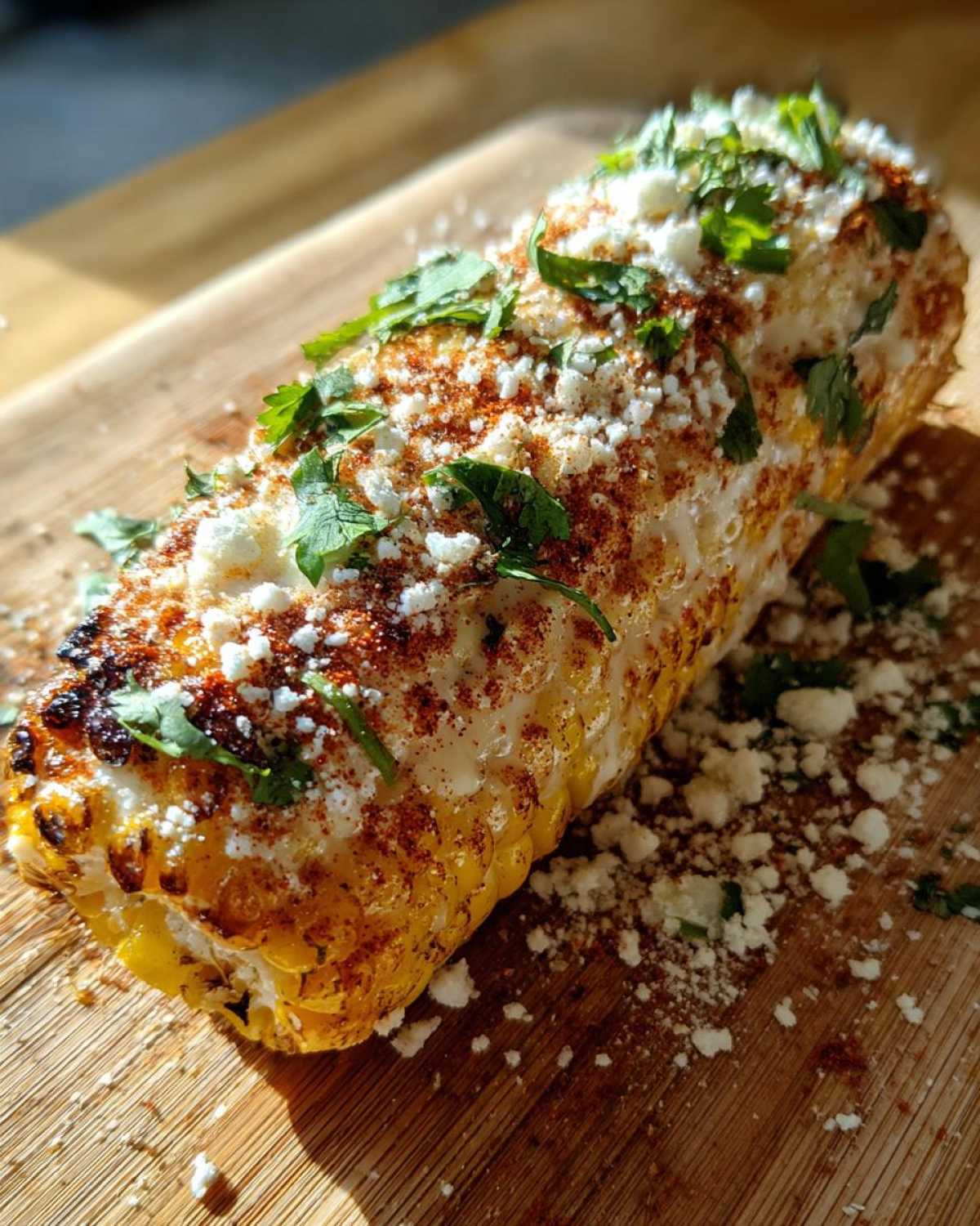 Mexican street corn - detail 2