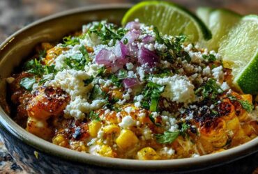 Mexican street corn bowl