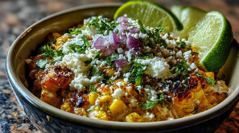 Mexican street corn bowl