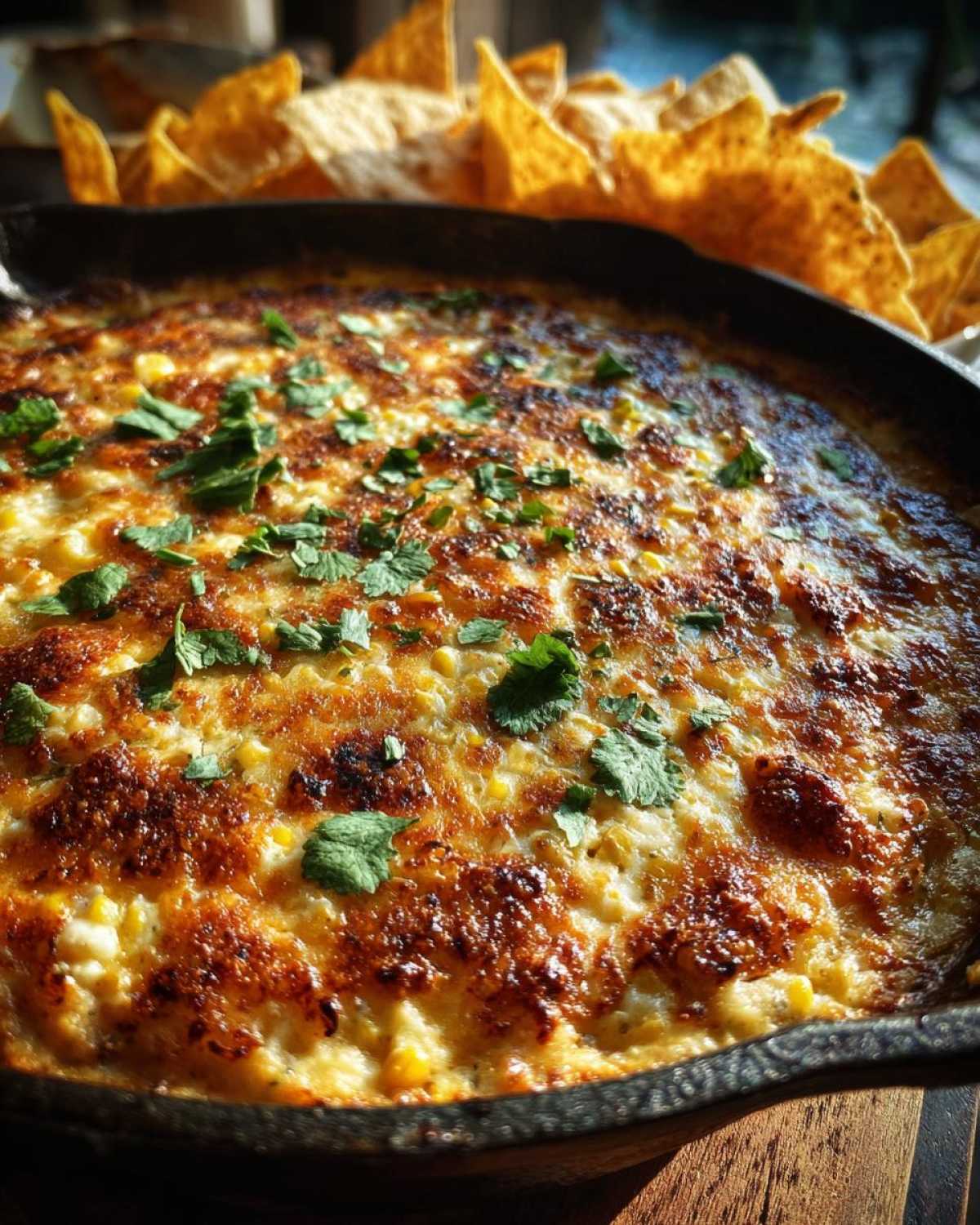 Mexican street corn dip - detail 1
